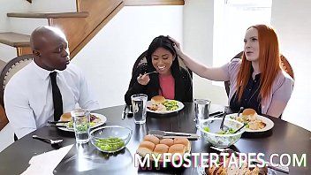 Play He has dinner and then has sex with a negro until he can no longer