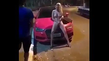 Play American public sex with naked escort
