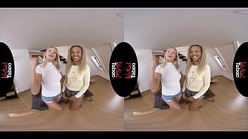 Play Two single blonde ladies doing xxx with the same man