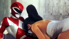 Reproduzir 3D Power Ranger Recebe Boquete Gostoso